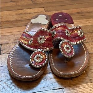 Multicolored Jack Rogers Sandals